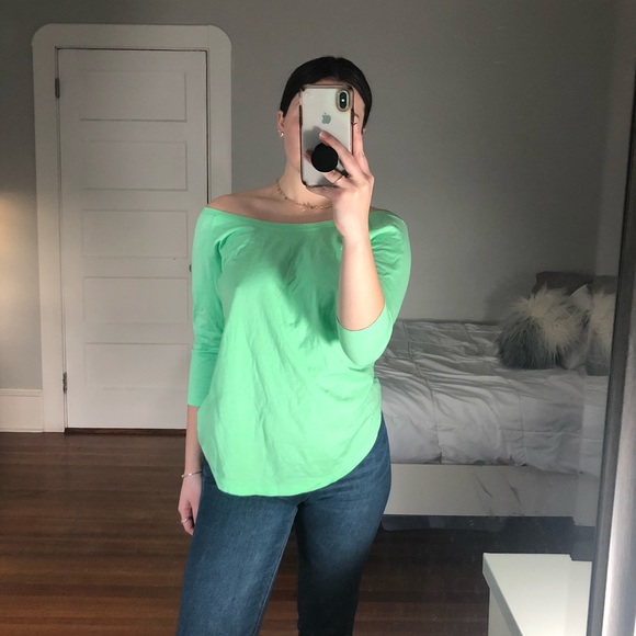 FABLETICS PALISADES LS TEE ~MINT~ - Picture 2 of 5